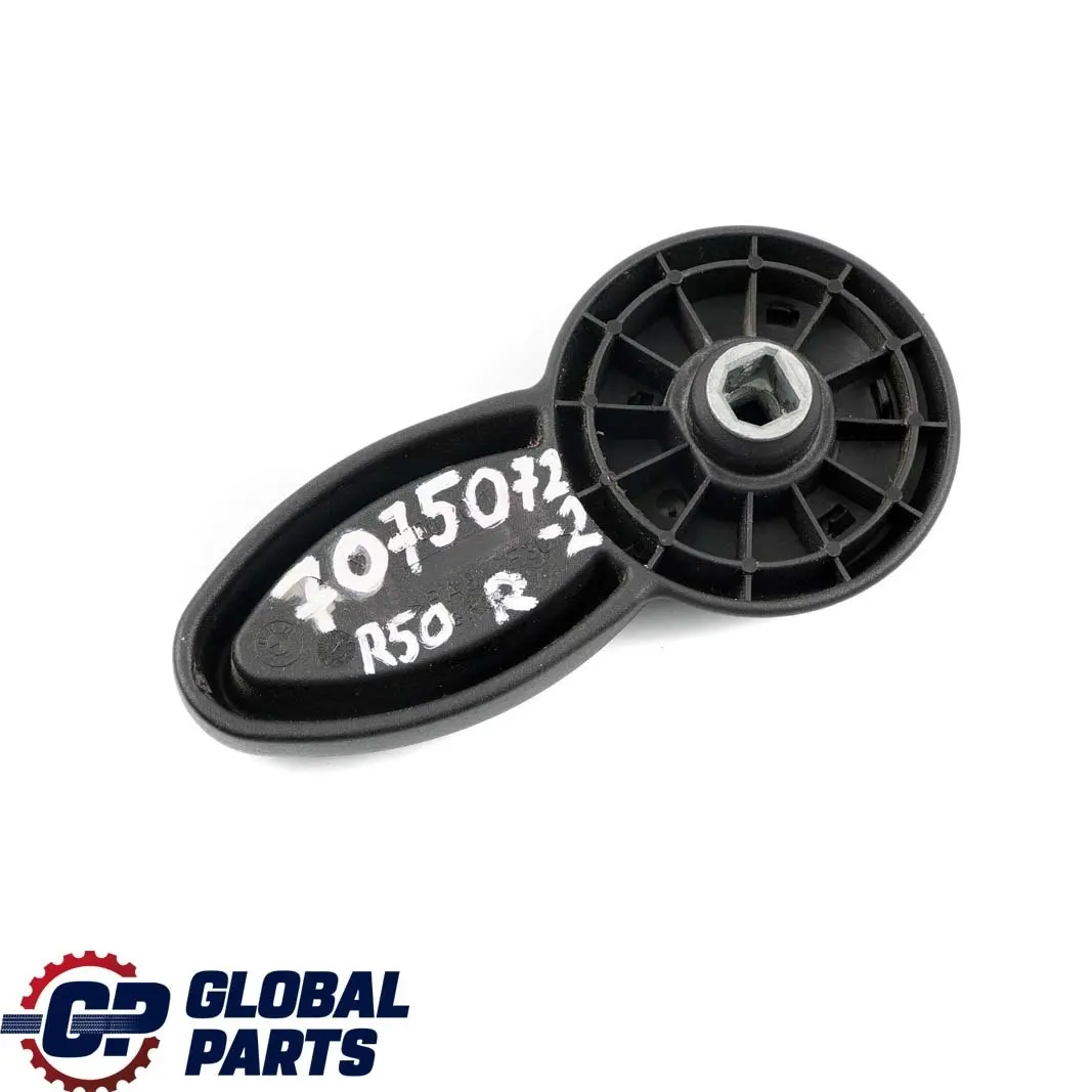 Asiento Delantero Derecho Mango Exterior Negro para Mini Cooper 2 One R50 R52 R53 con número de pieza 7075072 Mini Cooper 2 One R50 R52 R53 Asiento Delantero Derecho Mango Exterior Negro - SKU 7075072-2 - Número de pieza 7075072