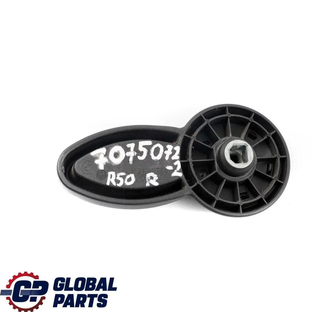 Griff Innen Rechts Schwarz Black für Mini Cooper One 2 R50 R52 R53 mit Teilenummer 7075072 Mini Cooper One 2 R50 R52 R53 Griff Innen Rechts Schwarz Black - SKU 7075072-2 - Teilenummer 7075072