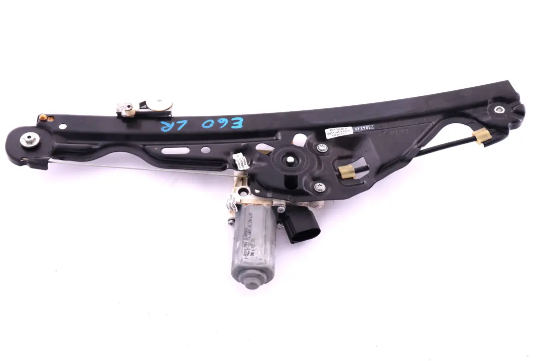 Window Regulator BMW E60 E61 Lifter With Motor Unit Rear Left N/S  - SKU 7075673 - Part number 7075673