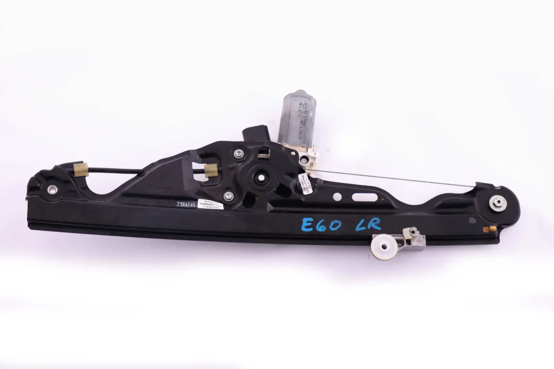 Window Regulator BMW E60 E61 Lifter With Motor Unit Rear Left N/S  - SKU 7075673 - Part number 7075673