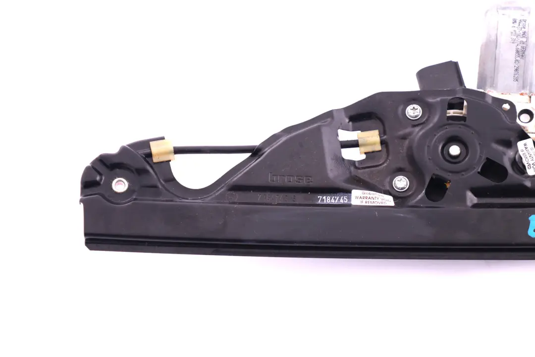 Window Regulator BMW E60 E61 Lifter With Motor Unit Rear Left N/S  - SKU 7075673 - Part number 7075673