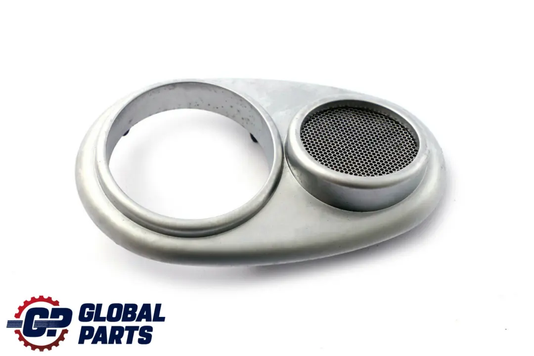  Door Handle Trim Mini Cooper One R50 R52 R53 Inside Cover Left N/S White Silver - SKU 7075817 - Part number 7075817