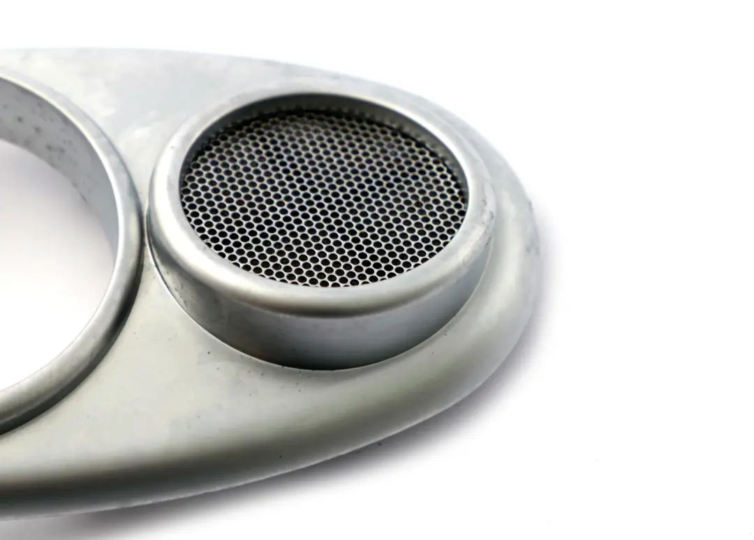  Door Handle Trim Mini Cooper One R50 R52 R53 Inside Cover Left N/S White Silver - SKU 7075817 - Part number 7075817