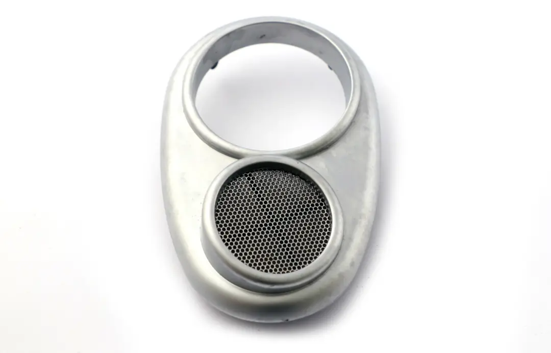  Door Handle Trim Mini Cooper One R50 R52 R53 Inside Cover Left N/S White Silver - SKU 7075817 - Part number 7075817