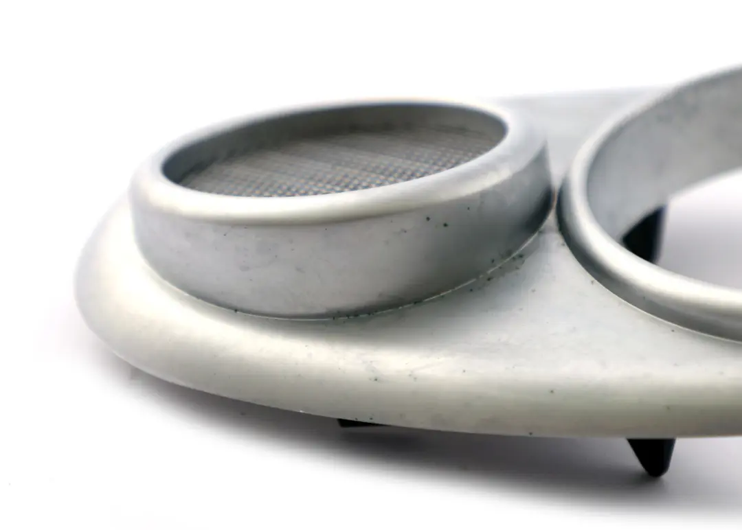 Inside Door Opener Speaker Cover Right O/S White Silver to Mini Cooper One R50 R52 with Part number 7075818 Mini Cooper One R50 R52 Inside Door Opener Speaker Cover Right O/S White Silver - SKU 7075818 - Part number 7075818