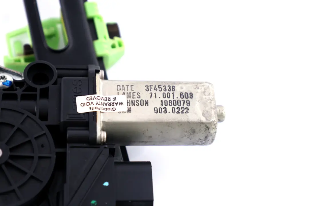 BMW E90 E91 Motore Di Regolazione Alzacristalli Posteriore Destro - SKU 7075884 - Numero di parte 7075884