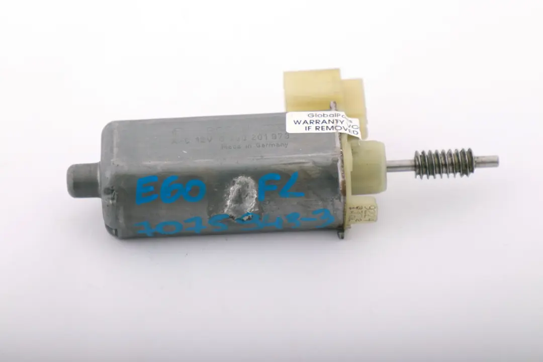 BMW 5 7 X5 Series E60 E61 E65 E70 Front Left Seat Height Adjustment Drive N/S - SKU 7075943-3 - Part number 7075943
