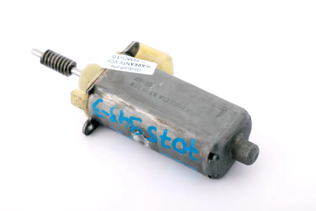 BMW 5 7 X5 Series E60 E61 E65 E70 Front Left Seat Height Adjustment Drive N/S - SKU 7075943-3 - Part number 7075943