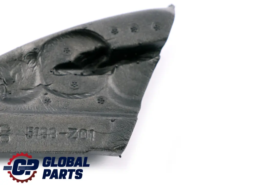 BMW E60 E60N M5 E61 E61N Guarnizione Specchio Interno Destro Triangolo - SKU 7076124 - Numero di parte 7076124
