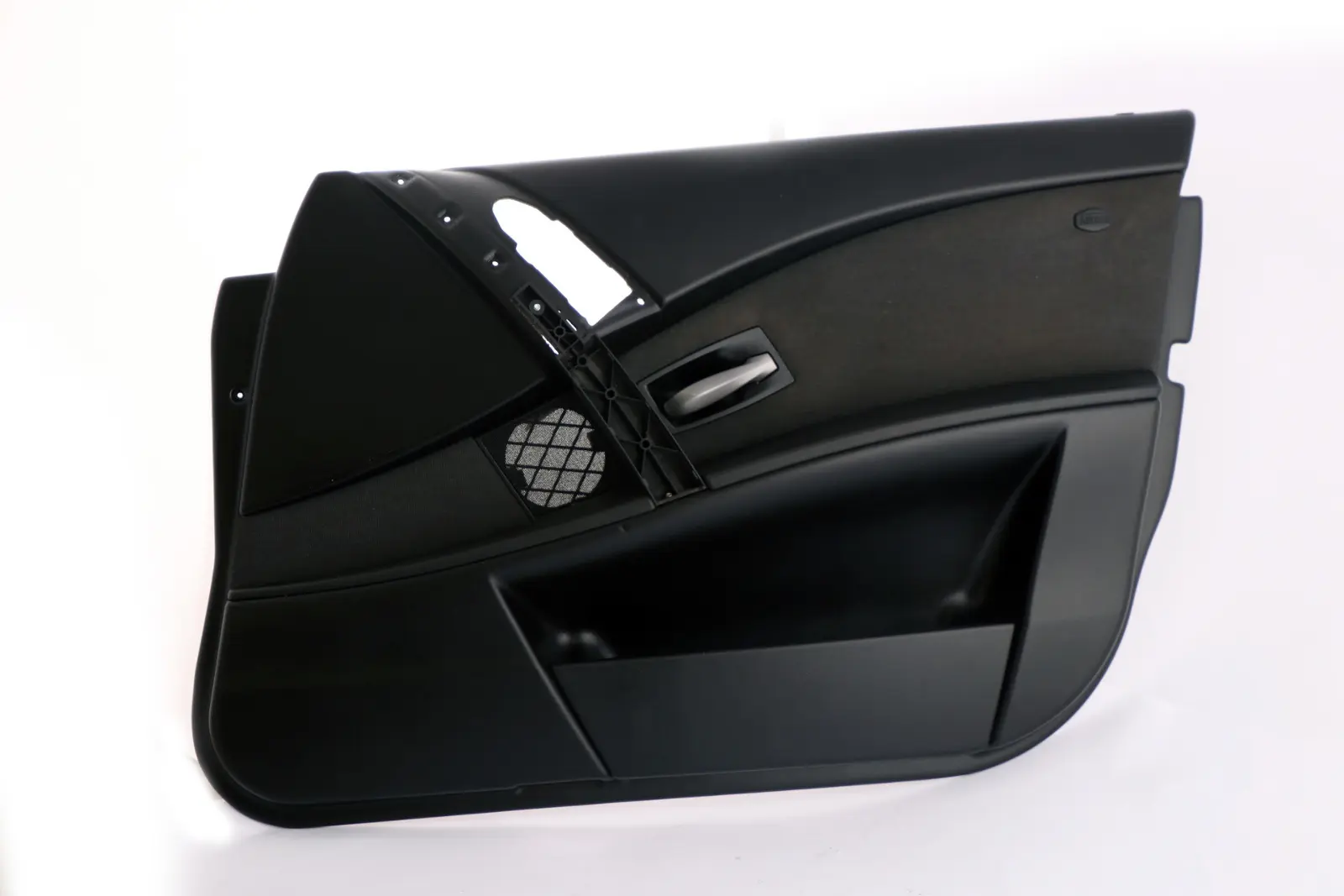 BMW 5 Series E60 E61 Door Card Cloth Trim Panel Front Right O/S Anthracite