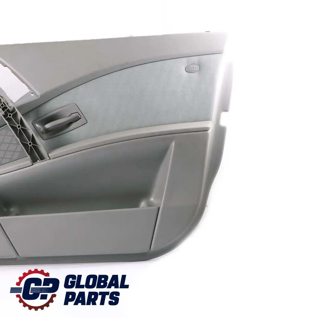 BMW E60 E61 Tarjeta De Puerta Forro De Tela Panel Delantero Derecho Gris - SKU 7076158 - Número de pieza 7076158