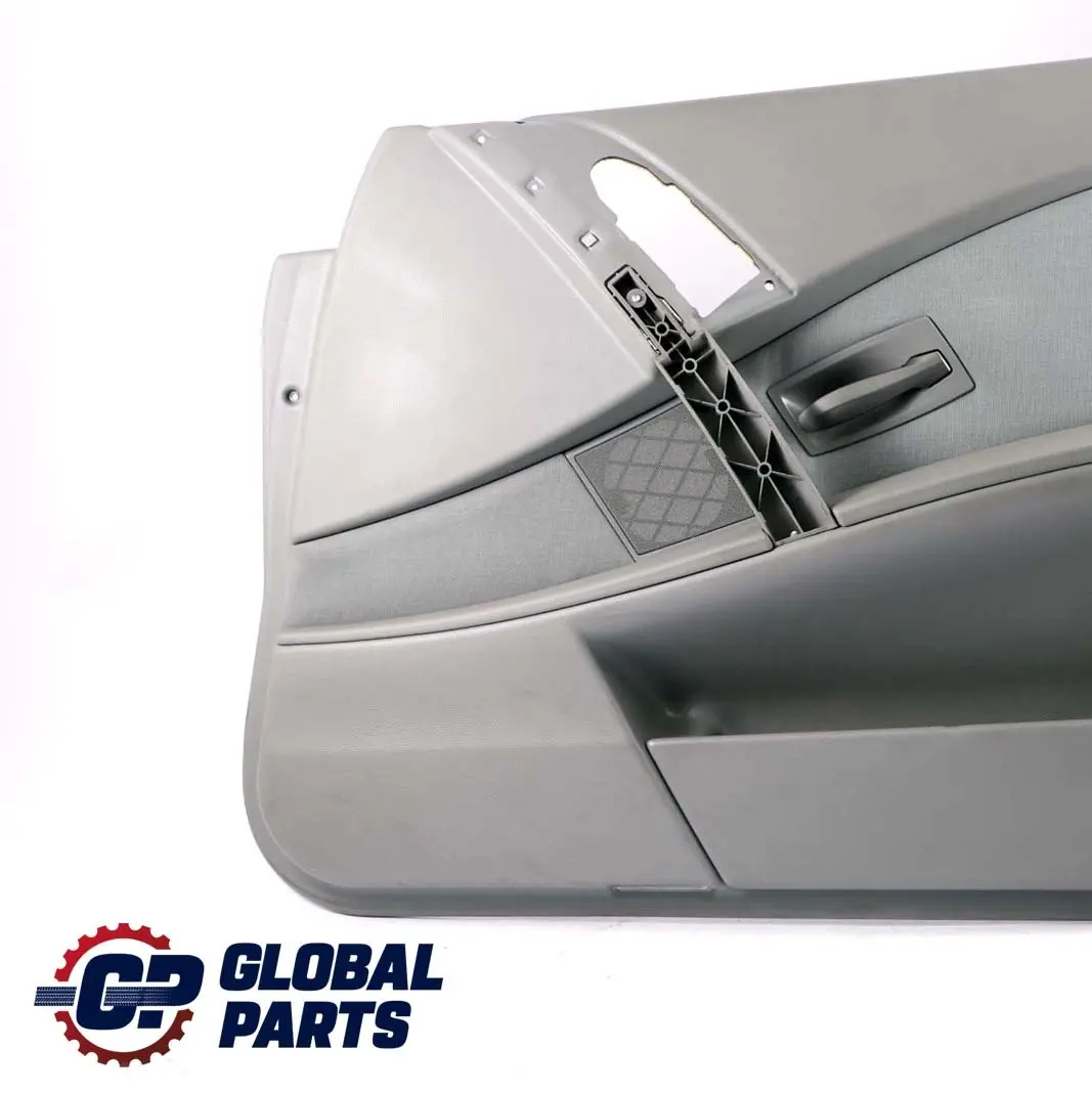 Tarjeta De Puerta Forro De Tela Panel Delantero Derecho Gris para BMW E60 E61 con número de pieza 7076158 BMW E60 E61 Tarjeta De Puerta Forro De Tela Panel Delantero Derecho Gris - SKU 7076158 - Número de pieza 7076158