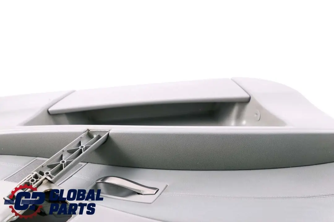 BMW 5 Series E60 E61 Door Card Lining Leather Trim Panel Front Left N/S Grey - SKU 7076169 - Part number 7076169