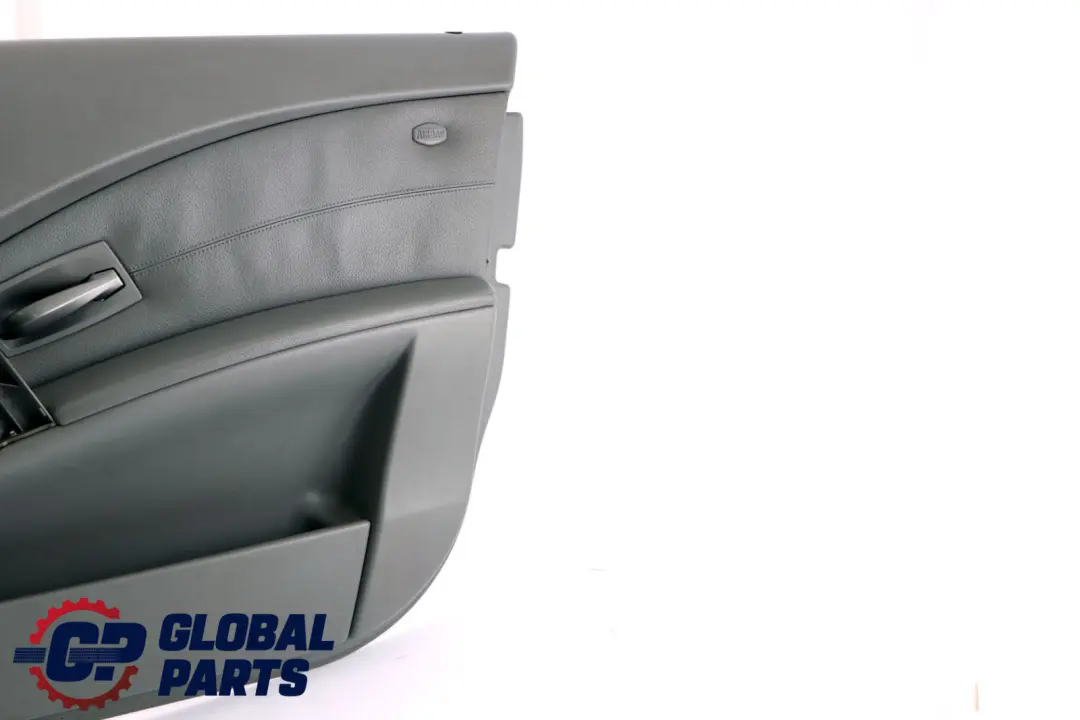 Door Card Lining Leather Trim Panel Front Right O/S Grey to BMW 5 Series E60 E61 2 with Part number 7076170 BMW 5 Series E60 E61 2 Door Card Lining Leather Trim Panel Front Right O/S Grey - SKU 7076170-2 - Part number 7076170