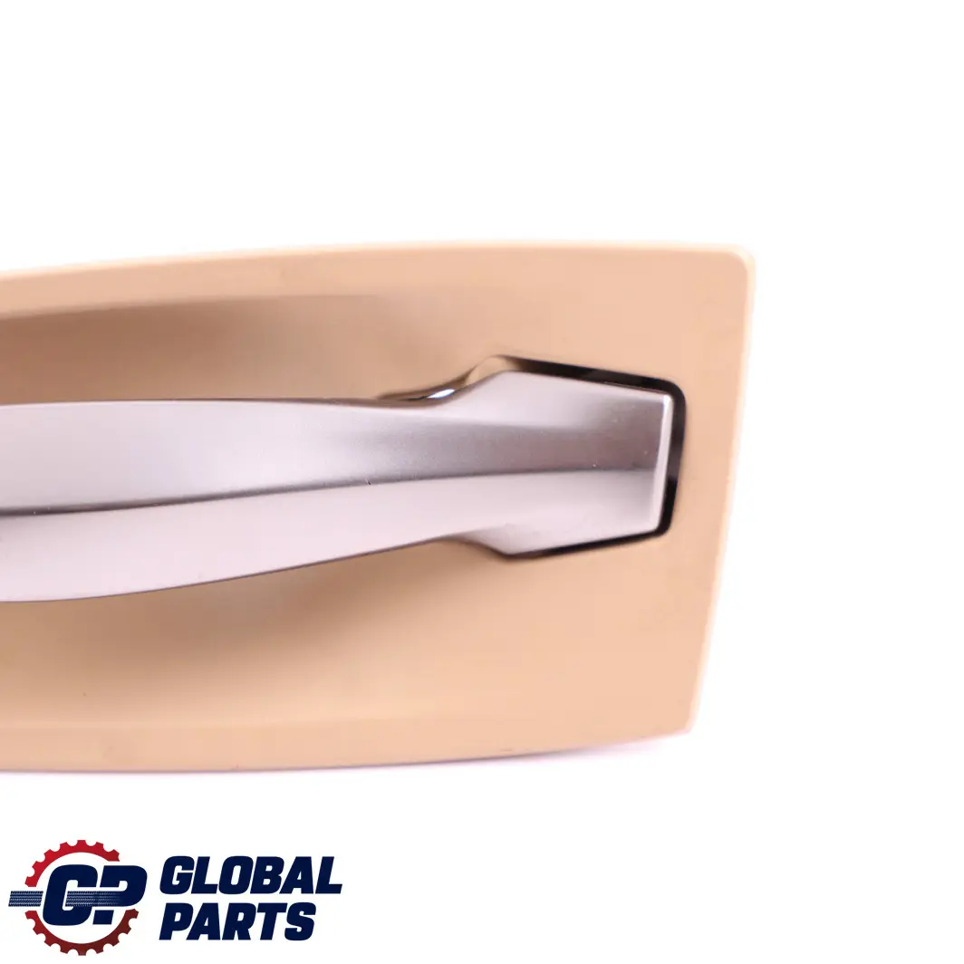 BMW 5 Series E60 E61 Door Handle Inside Left N/S Beige Ruthenium - SKU 7076259 - Part number 7034287
