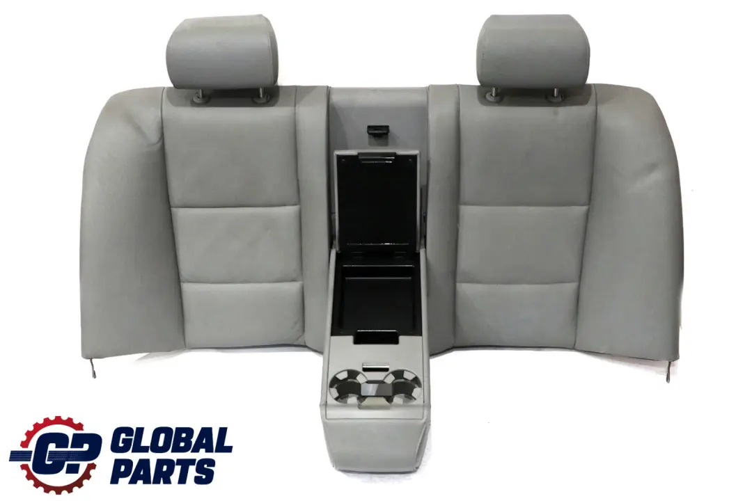 BMW 5 Series E60 Interior Rear Seat Backrest Couch Cover Grey Leather - SKU 7076501 - Part number 7076501