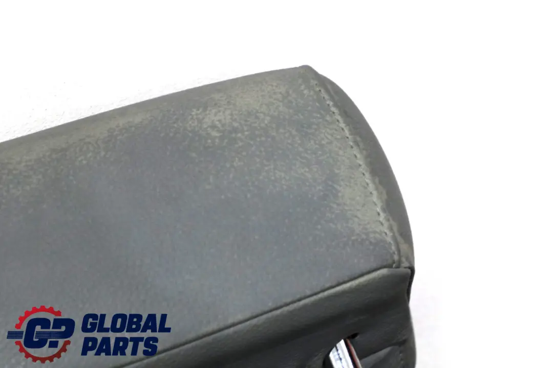 BMW 5 Series E60 Interior Rear Seat Backrest Couch Cover Grey Leather - SKU 7076501 - Part number 7076501
