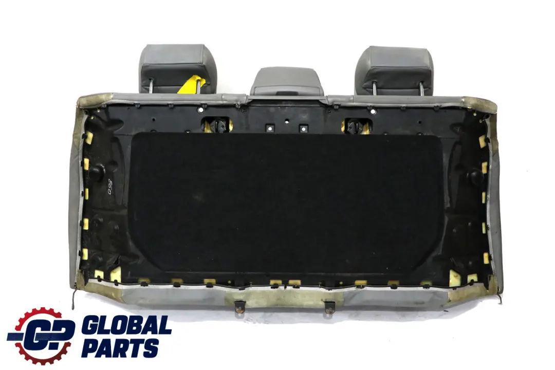 BMW 5 Series E60 Interior Rear Seat Backrest Couch Cover Grey Leather - SKU 7076501 - Part number 7076501