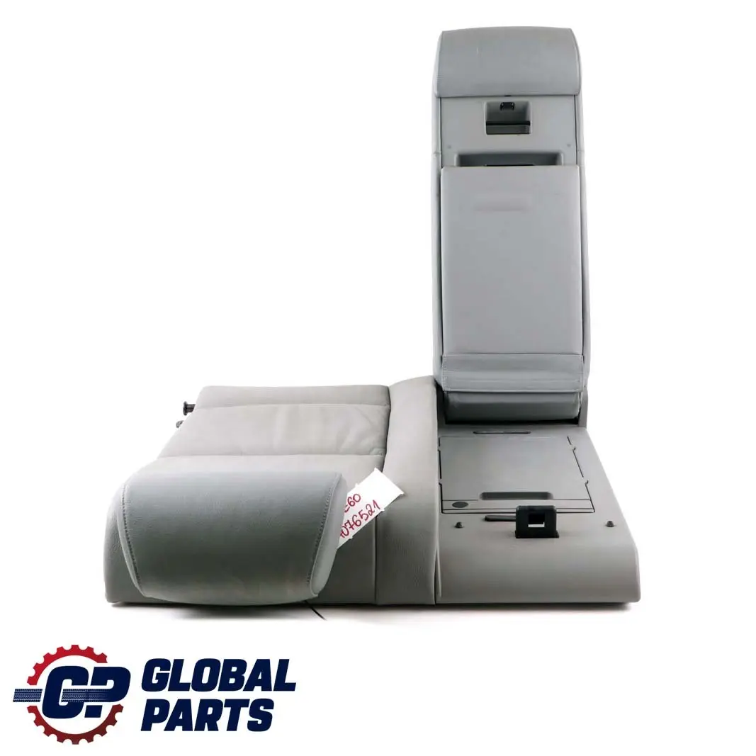 BMW 5 Series E60 Saloon Rear Left Backrest N/S Ski Bag Back Seat Grey Leather - SKU 7076521 - Part number 7076521