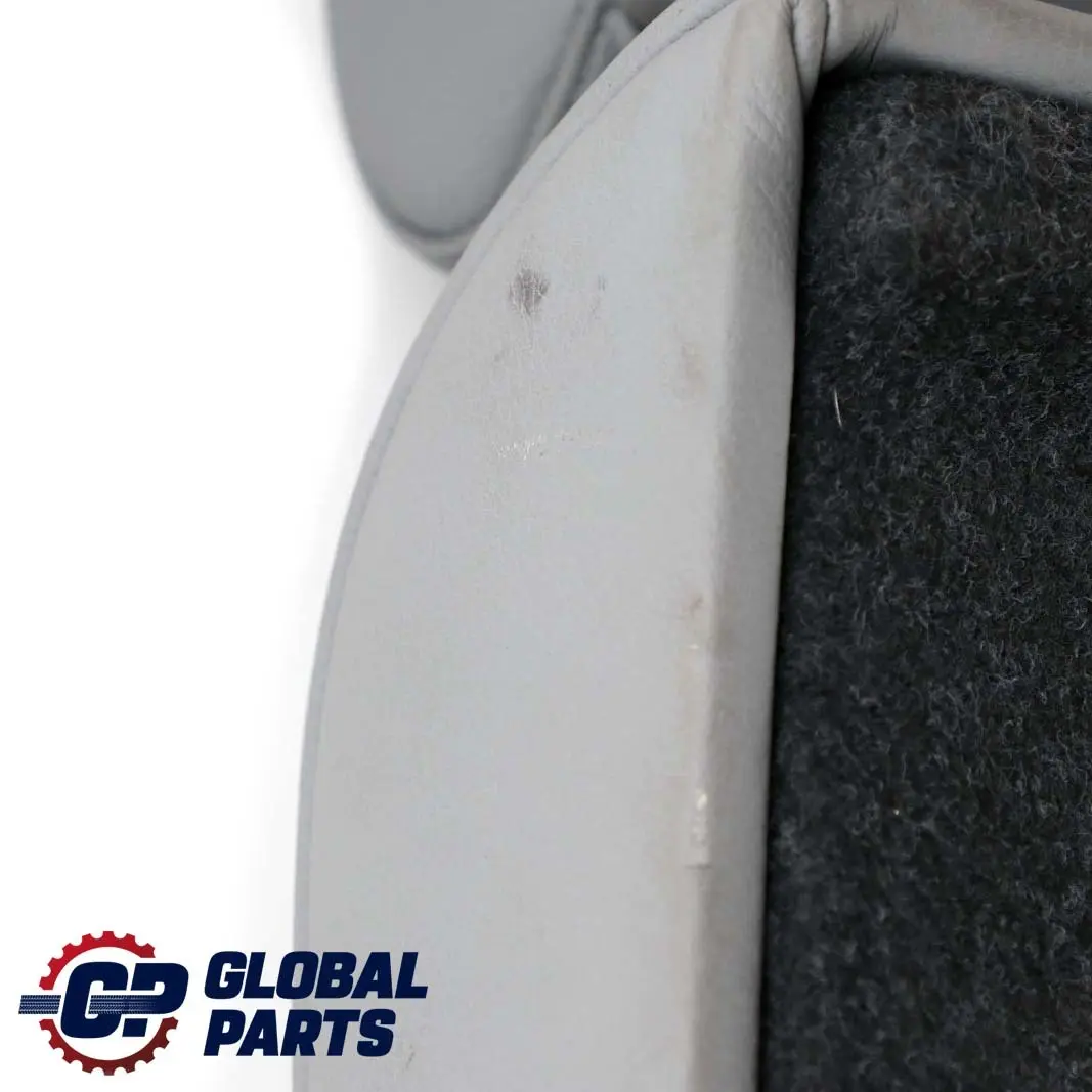 BMW 5 Series E60 Saloon Rear Left Backrest N/S Ski Bag Back Seat Grey Leather - SKU 7076521 - Part number 7076521