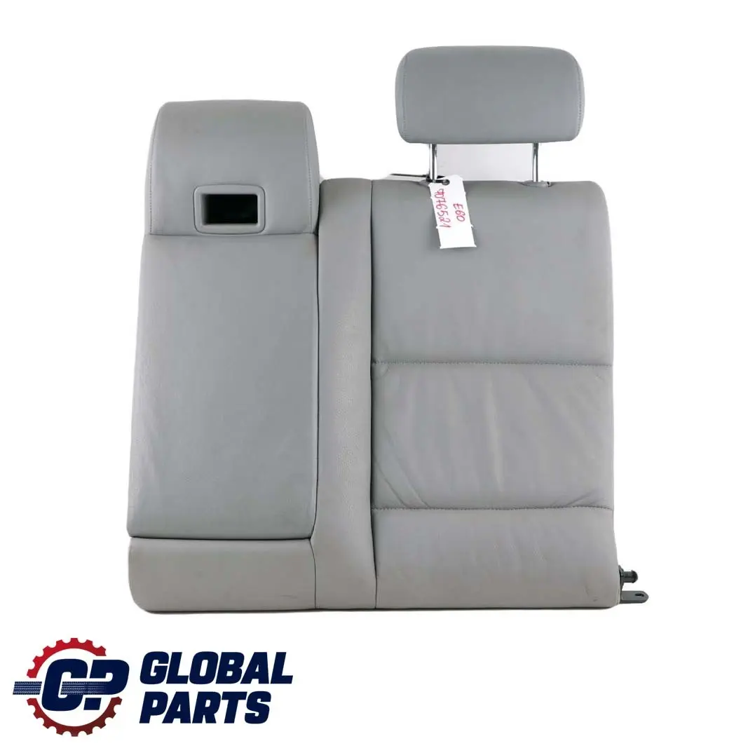 BMW 5 Series E60 Saloon Rear Left Backrest N/S Ski Bag Back Seat Grey Leather - SKU 7076521 - Part number 7076521