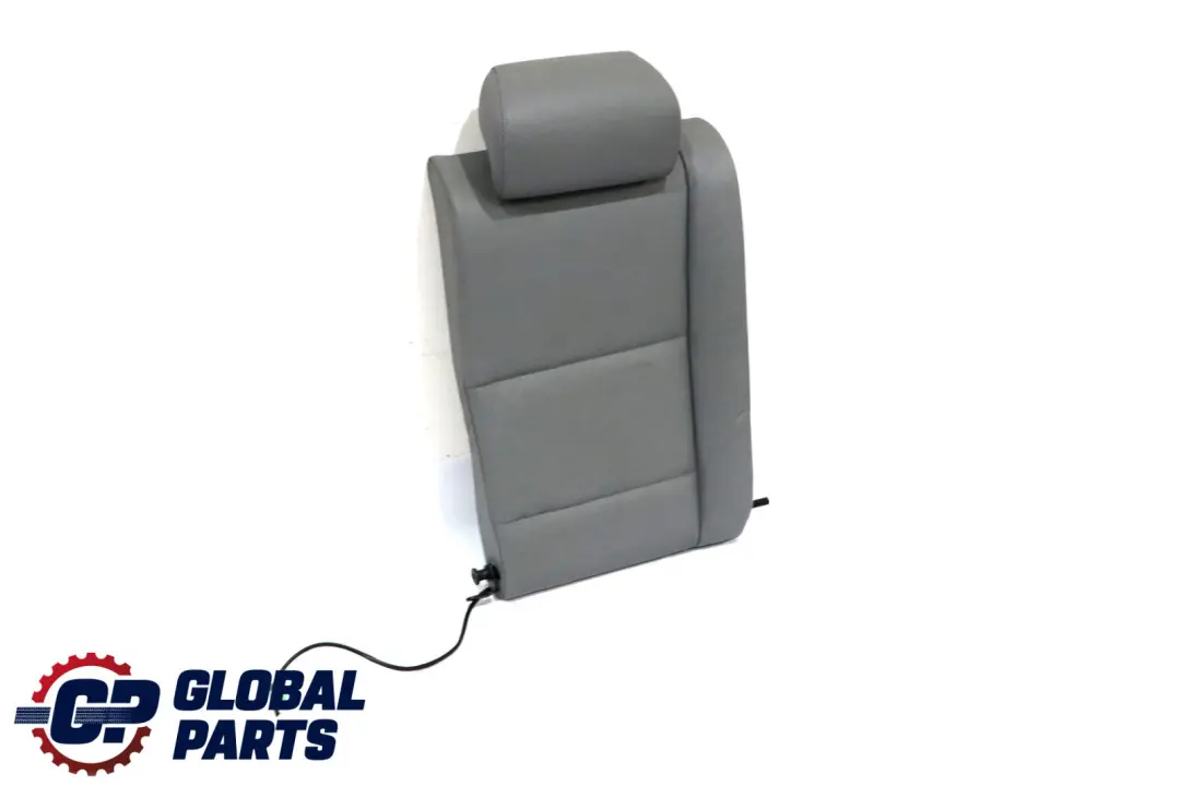 BMW 5 er E60 Sitzbezug Bezug Lehne Hinten Rechts Grau Leder - SKU 7076522 - Teilenummer 7076522