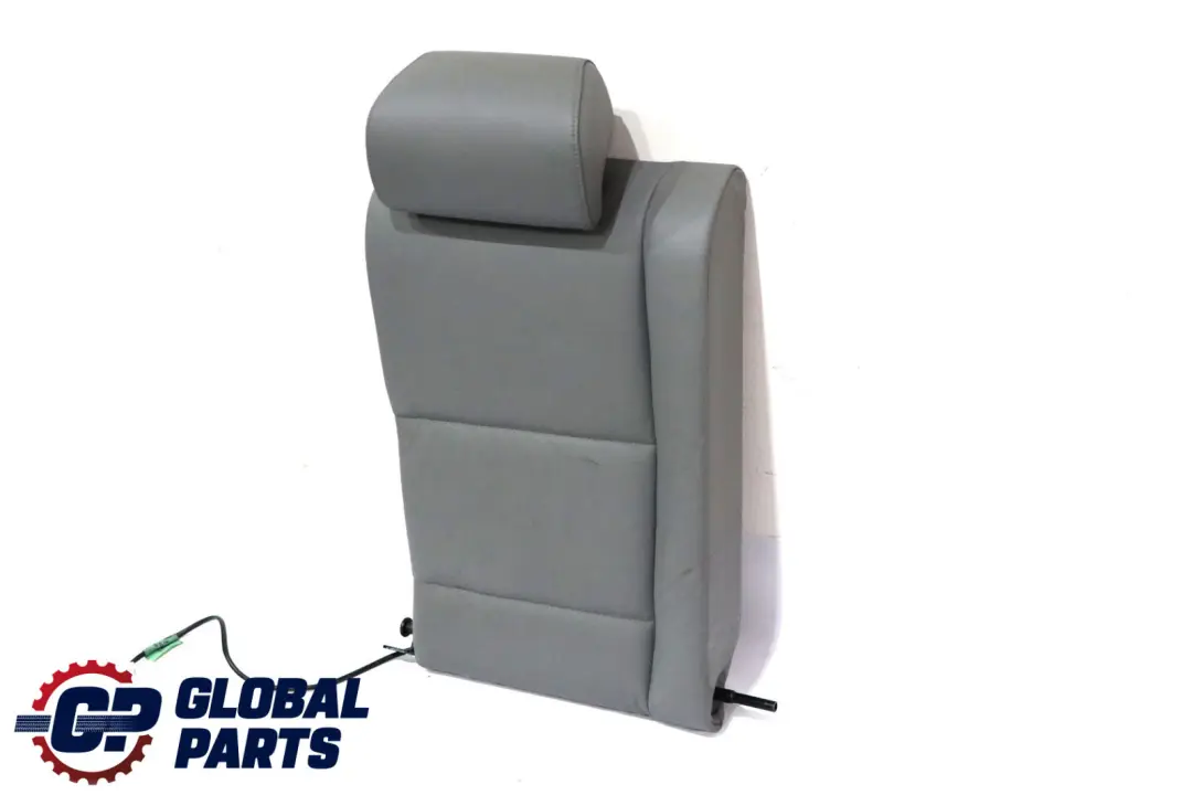 BMW 5 er E60 Sitzbezug Bezug Lehne Hinten Rechts Grau Leder - SKU 7076522 - Teilenummer 7076522