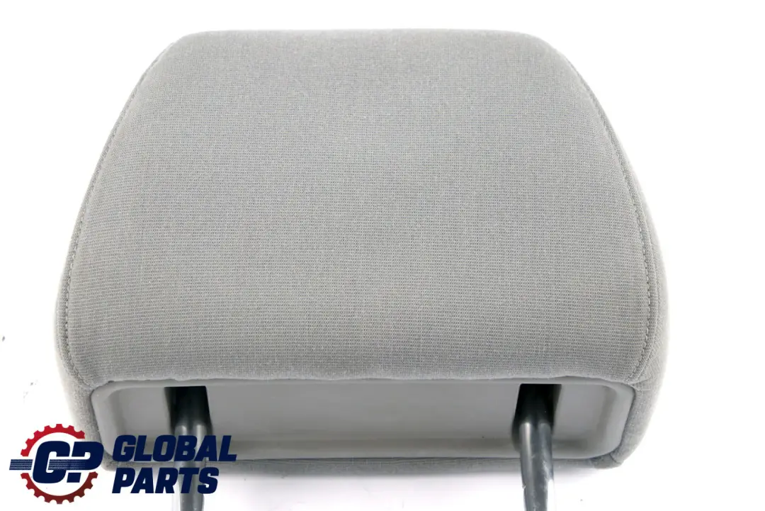 BMW 5 Series E60 E61 Front Seat Left Right N/O/S Headrest Cloth Edward Grey - SKU 7076663 - Part number 7076663