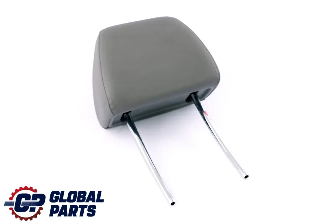 Front Seat Left Right N/O/S Leather Headrest Grey to BMW 5 Series E60 E61 1 with Part number 7076665 BMW 5 Series E60 E61 1 Front Seat Left Right N/O/S Leather Headrest Grey - SKU 7076665-1 - Part number 7076665