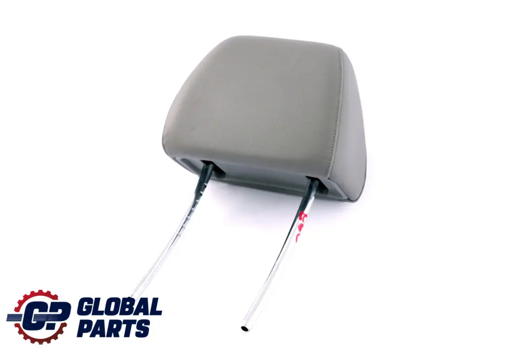 Front Seat Left Right N/O/S Leather Headrest Grey to BMW 5 Series E60 E61 1 with Part number 7076665 BMW 5 Series E60 E61 1 Front Seat Left Right N/O/S Leather Headrest Grey - SKU 7076665-1 - Part number 7076665