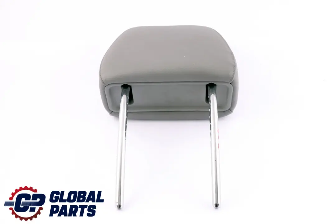 Headrest BMW E60 E61 Front Seat Left Right N/O/S Leather Grey to with Part number 7076665 Headrest BMW E60 E61 Front Seat Left Right N/O/S Leather Grey - SKU 7076665 - Part number 7076665