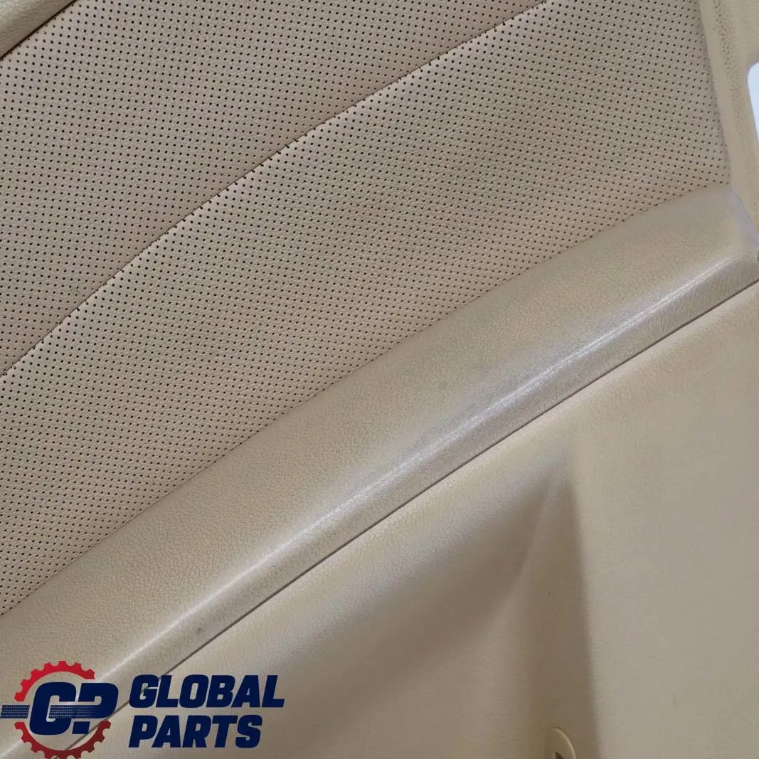 BMW E60 E61 Pannello Porta Copertura Anteriore Destro Pelle Nasca Beige - SKU 7076802 - Numero di parte 7076802