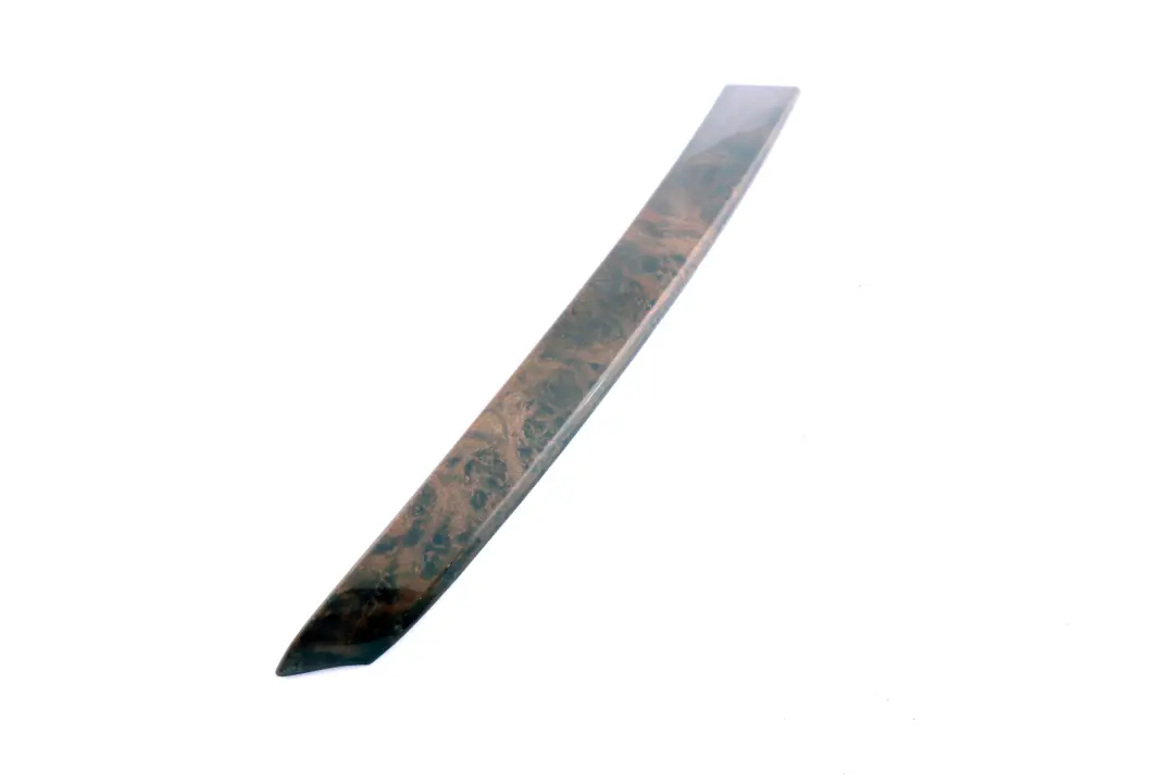 BMW 5 Series E60 E61 Cover Handle Trim Strip Front Left N/S Poplar Woodgrain - SKU 7076803 - Part number 7076803