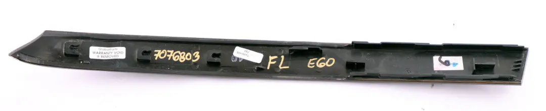 BMW 5 Series E60 E61 Cover Handle Trim Strip Front Left N/S Poplar Woodgrain - SKU 7076803 - Part number 7076803