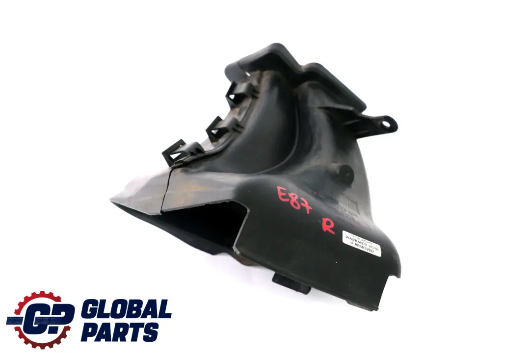 BMW E87 Paraurti Anteriore Destro Condotto Aria Freni - SKU 7076842 - Numero di parte 7076842