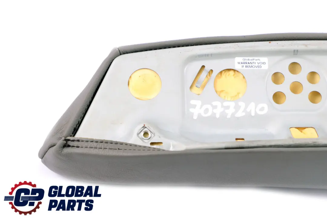 BMW 7 E65 Front Comfort Seat Left Right N/O/S Thigh Support Leather Grey - SKU 7077210 - Part number 7077210
