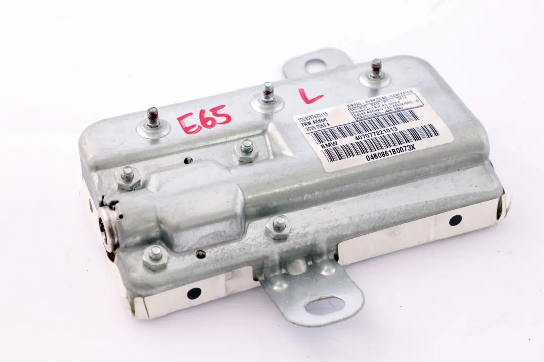 7er E65 E66 Hinten Links Tür Airbag Modul für BMW mit Teilenummer 7077221 BMW 7er E65 E66 Hinten Links Tür Airbag Modul - SKU 7077221 - Teilenummer 7077221