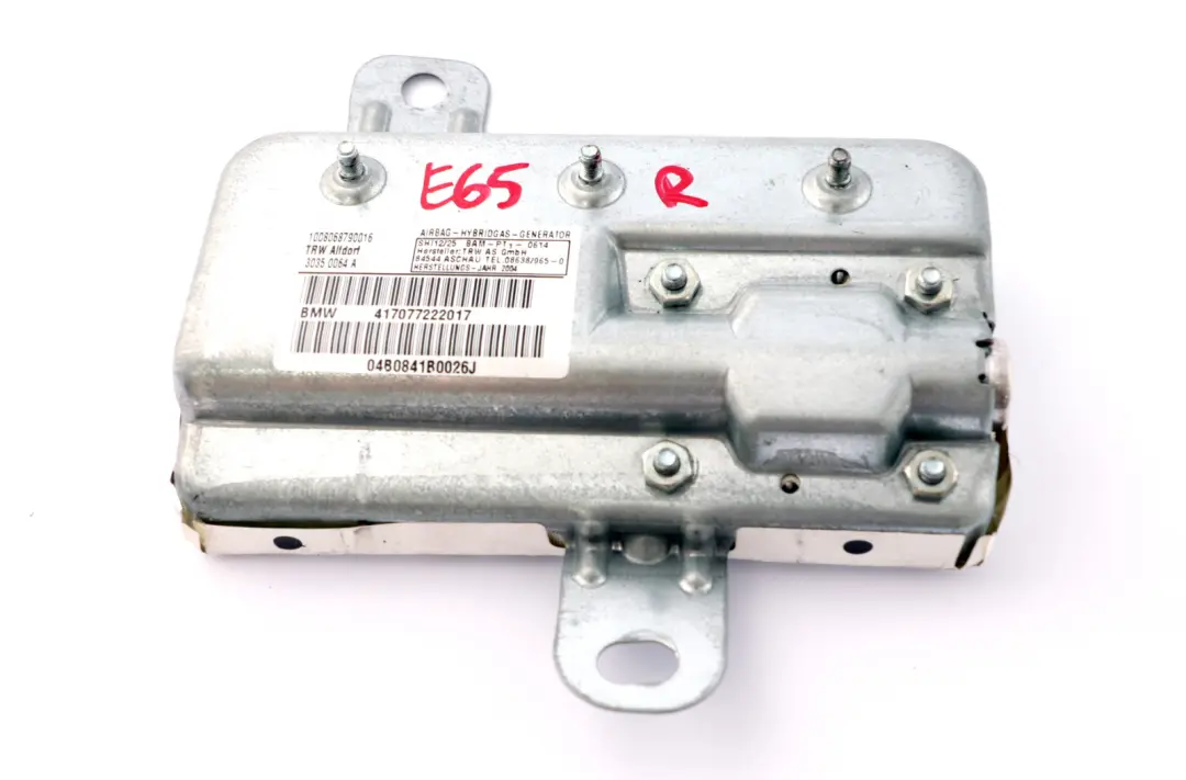 Módulo Air Puerta Trasera Derecha para BMW E65 E66 con número de pieza 7077222 BMW E65 E66 Módulo Air Puerta Trasera Derecha - SKU 7077222 - Número de pieza 7077222