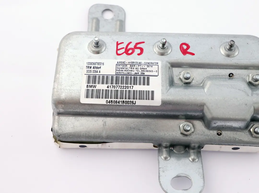 BMW E65 E66 Módulo Air Puerta Trasera Derecha - SKU 7077222 - Número de pieza 7077222