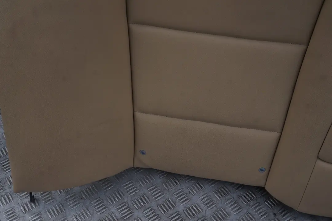 Interior Cover Backrest Rear Seat Couch Imitation Leather Beige to BMW 5 Series E60 with Part number 7077249 BMW 5 Series E60 Interior Cover Backrest Rear Seat Couch Imitation Leather Beige - SKU 7077249 - Part number 7077249