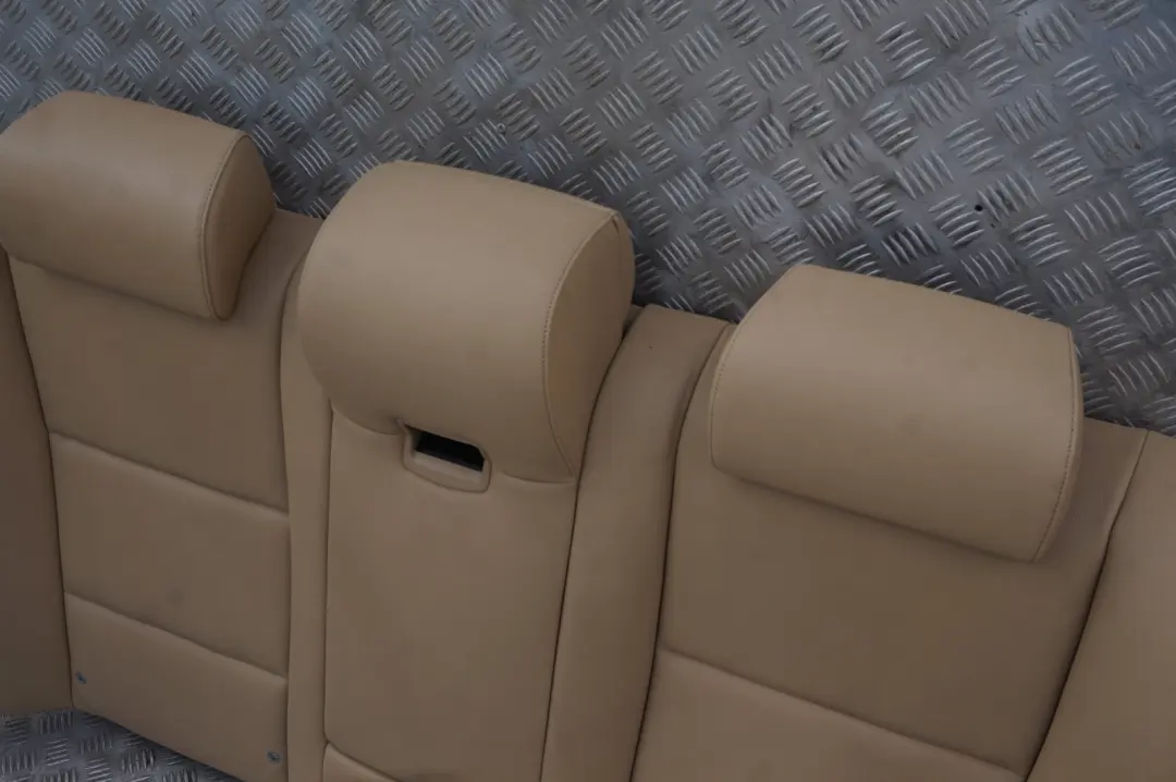 Interior Cover Backrest Rear Seat Couch Imitation Leather Beige to BMW 5 Series E60 with Part number 7077249 BMW 5 Series E60 Interior Cover Backrest Rear Seat Couch Imitation Leather Beige - SKU 7077249 - Part number 7077249