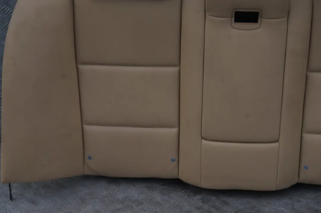 Interior Cover Backrest Rear Seat Couch Imitation Leather Beige to BMW 5 Series E60 with Part number 7077249 BMW 5 Series E60 Interior Cover Backrest Rear Seat Couch Imitation Leather Beige - SKU 7077249 - Part number 7077249