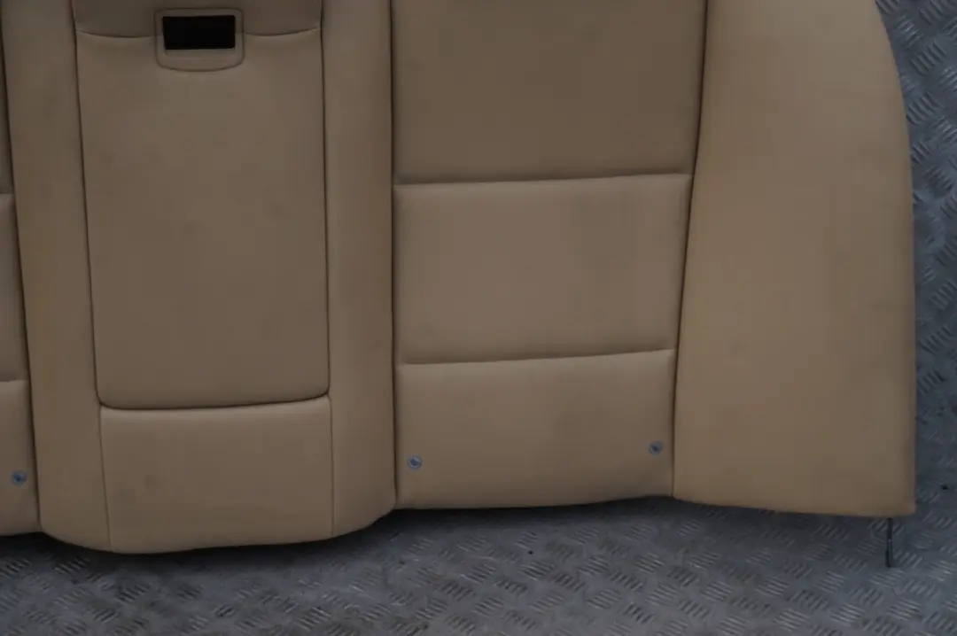 Interior Cover Backrest Rear Seat Couch Imitation Leather Beige to BMW 5 Series E60 with Part number 7077249 BMW 5 Series E60 Interior Cover Backrest Rear Seat Couch Imitation Leather Beige - SKU 7077249 - Part number 7077249