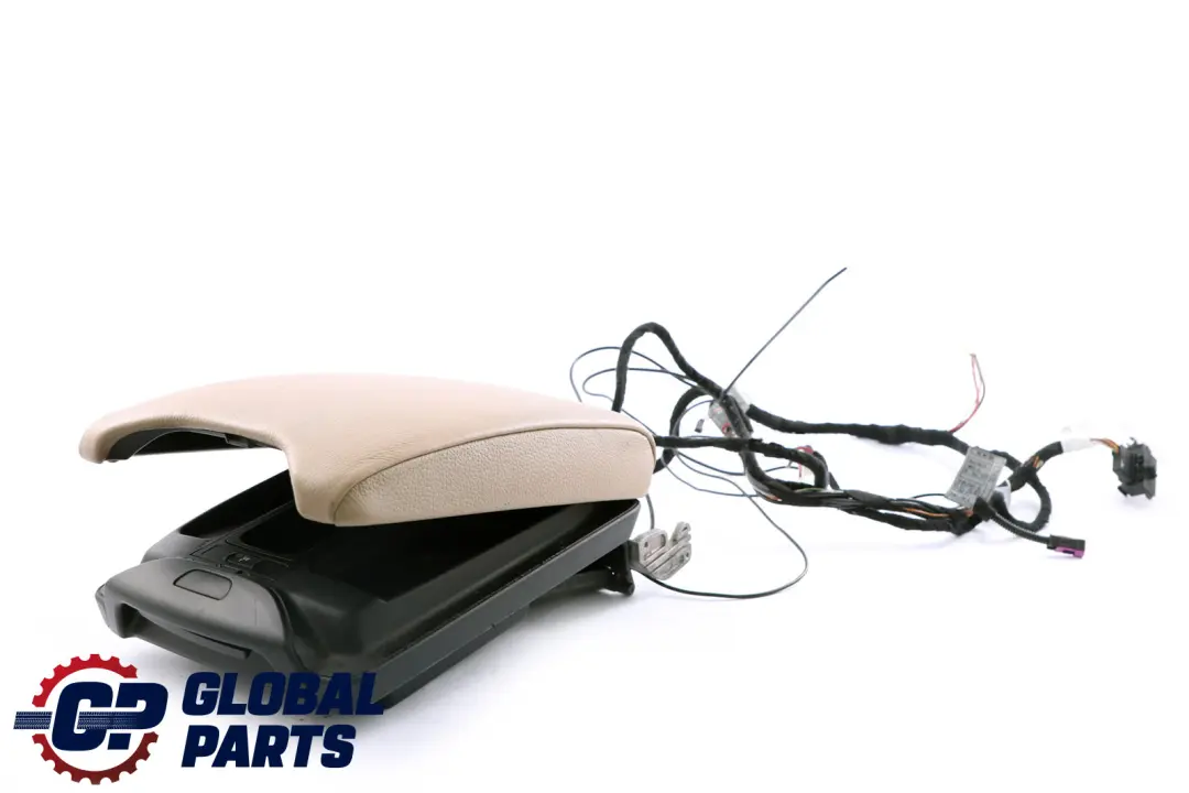 BMW X5 Series E53 2 Leather Cover Centre Console Armrest Beige Phone - SKU 7077529-2 - Part number 7077529