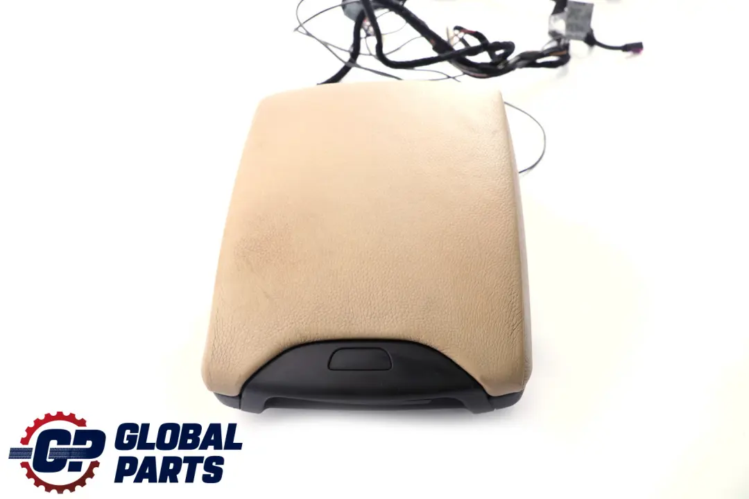 BMW X5 Series E53 2 Leather Cover Centre Console Armrest Beige Phone - SKU 7077529-2 - Part number 7077529