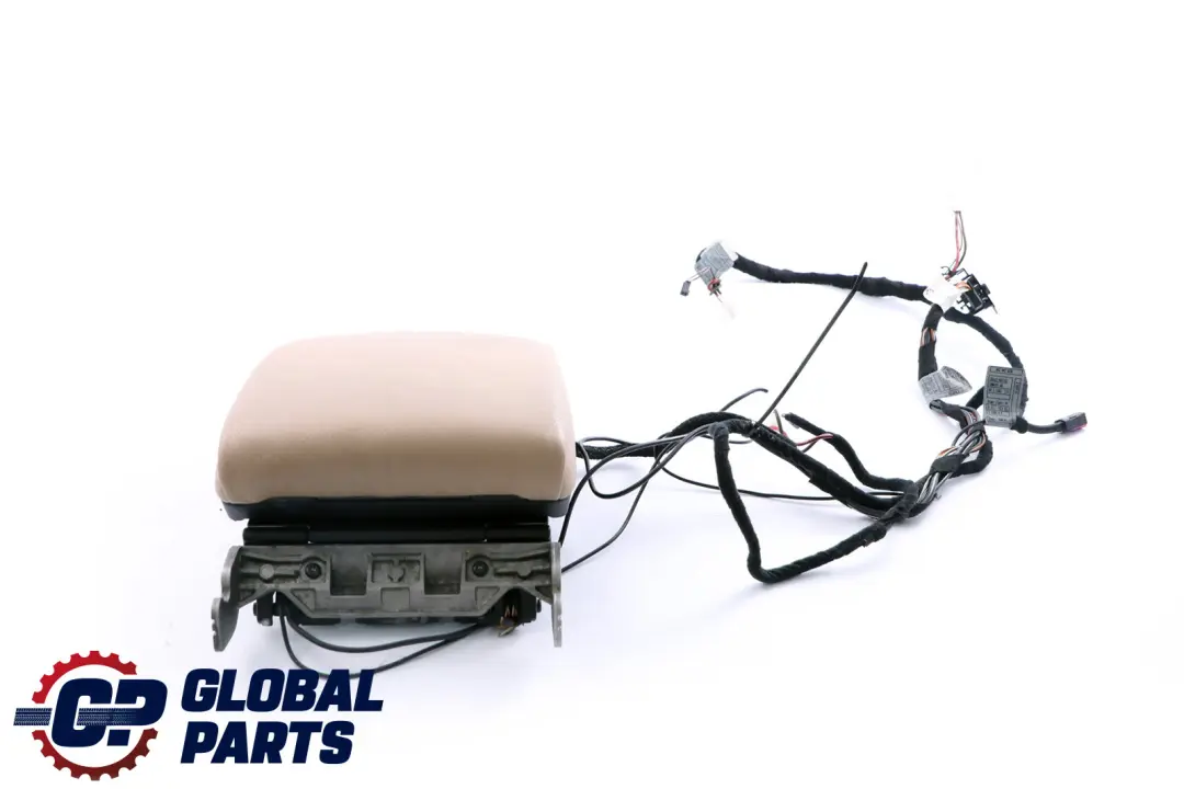 BMW X5 Series E53 2 Leather Cover Centre Console Armrest Beige Phone - SKU 7077529-2 - Part number 7077529