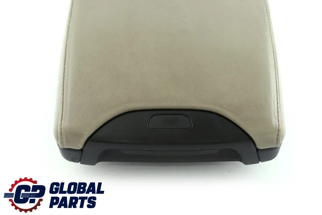 BMW X5 E53 Centre Console Armrest Leather Cover Pastellgrun Pastel Green - SKU 7077530 - Part number 7077530