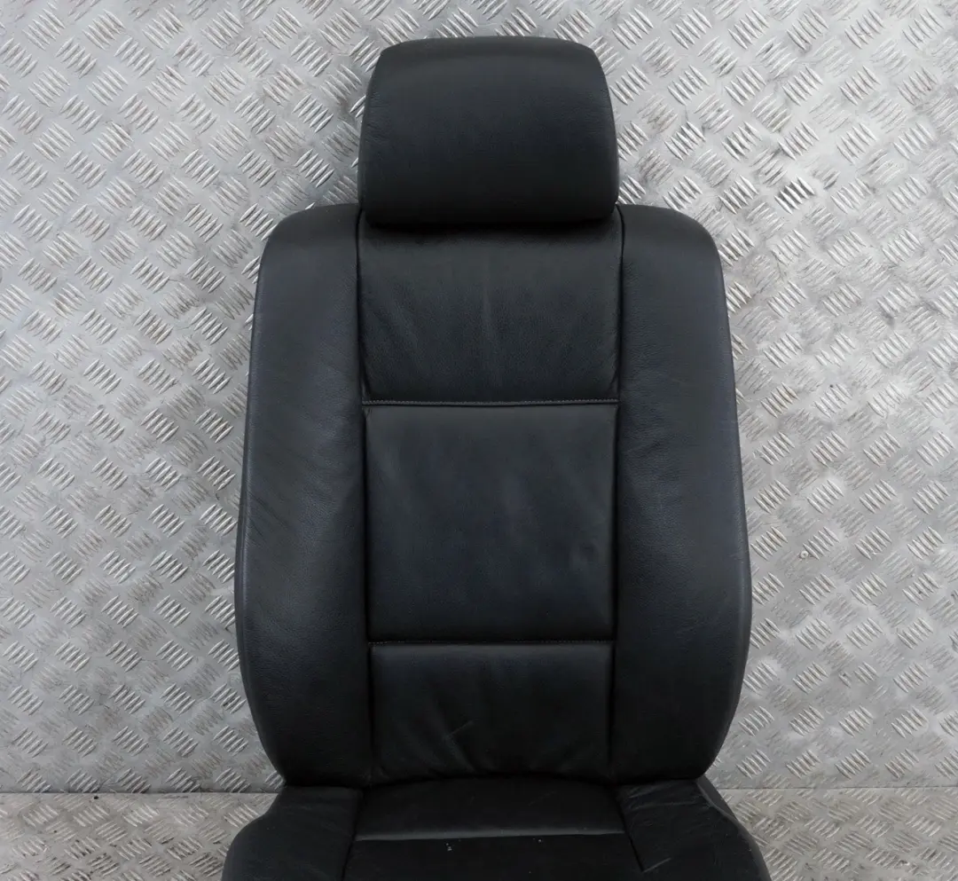 Front Left N/S Black Leather Dakota Seat Side to BMW X5 Series E53 with Part number 7077548 BMW X5 Series E53 Front Left N/S Black Leather Dakota Seat Side - SKU 7077548-1 - Part number 7077548