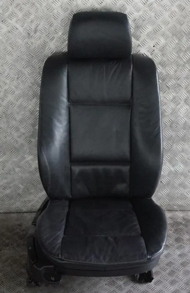 BMW X5 Series E53 Front Right O/S Seat Black Leather Dakota Manual