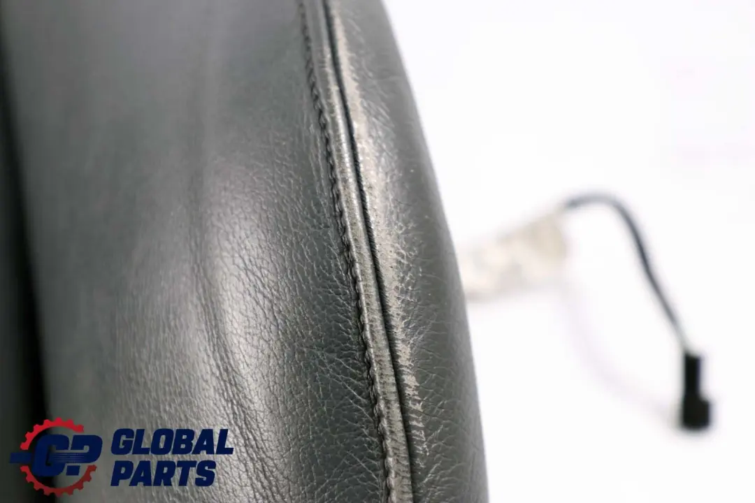 BMW X5 E53 Sport Oparcie Fotela Przedniego Przód Podgrzewane Czarne Skóra - SKU 7077573-5 - Numer Części 7077573